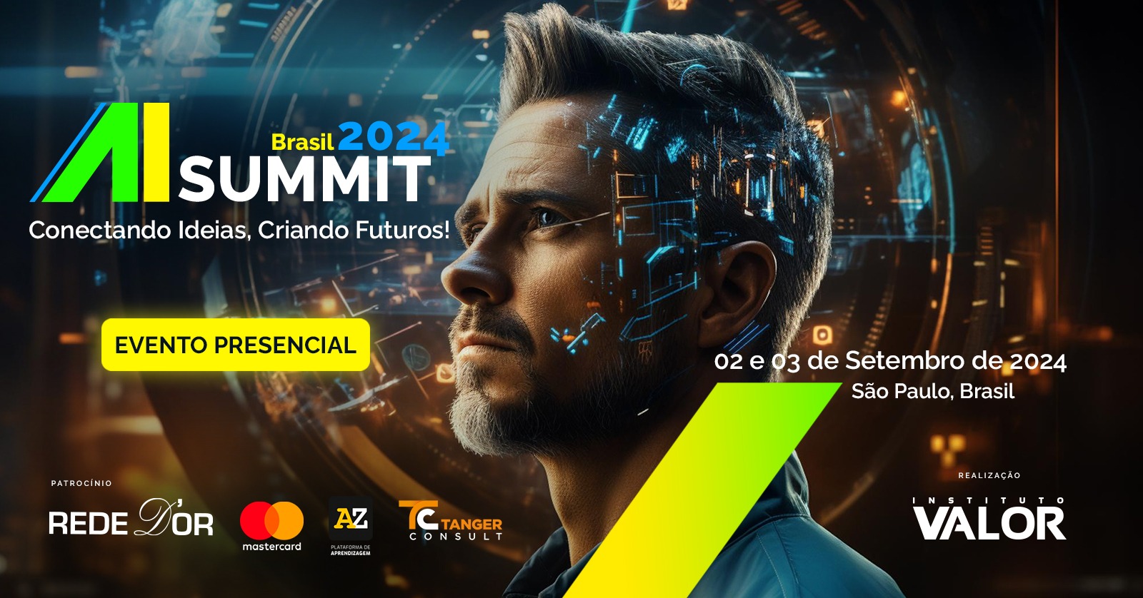 Imagem do evento AI Summit Brasil 2024 em São Paulo/SP
