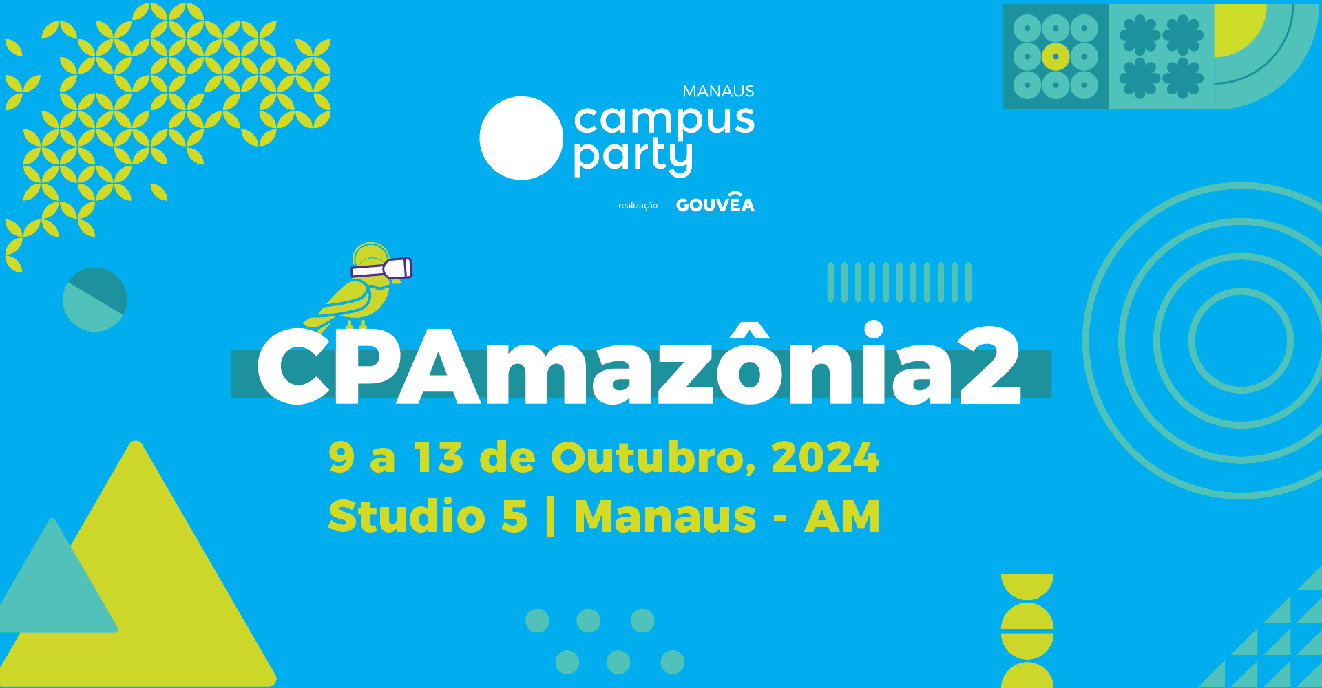 Imagem do evento Campus Party Brasil Amazônia 2024 em Manaus/AM