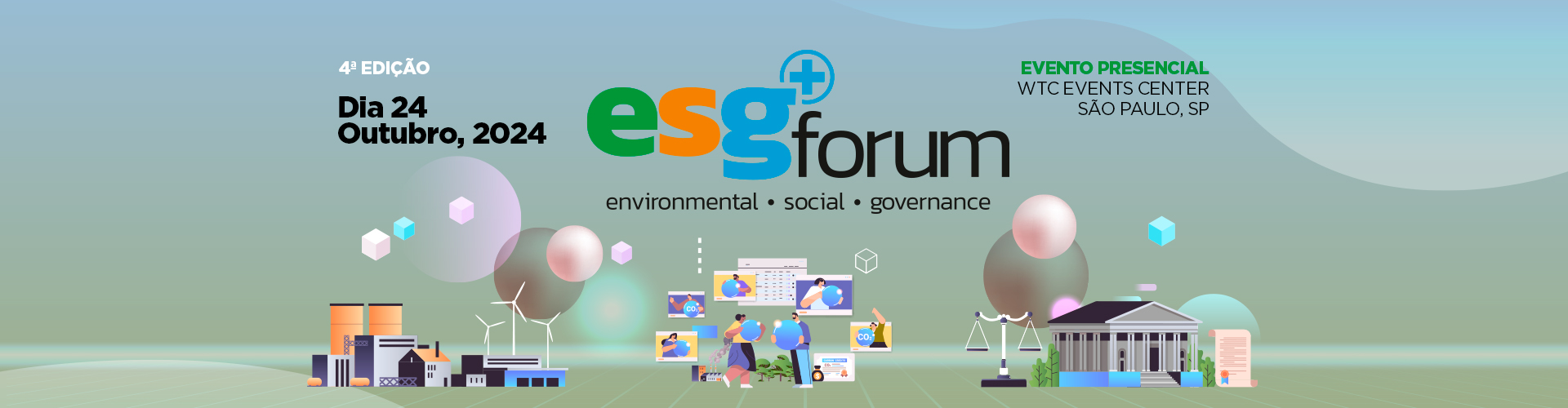 Imagem do evento ESG Forum 2024 em São Paulo/SP