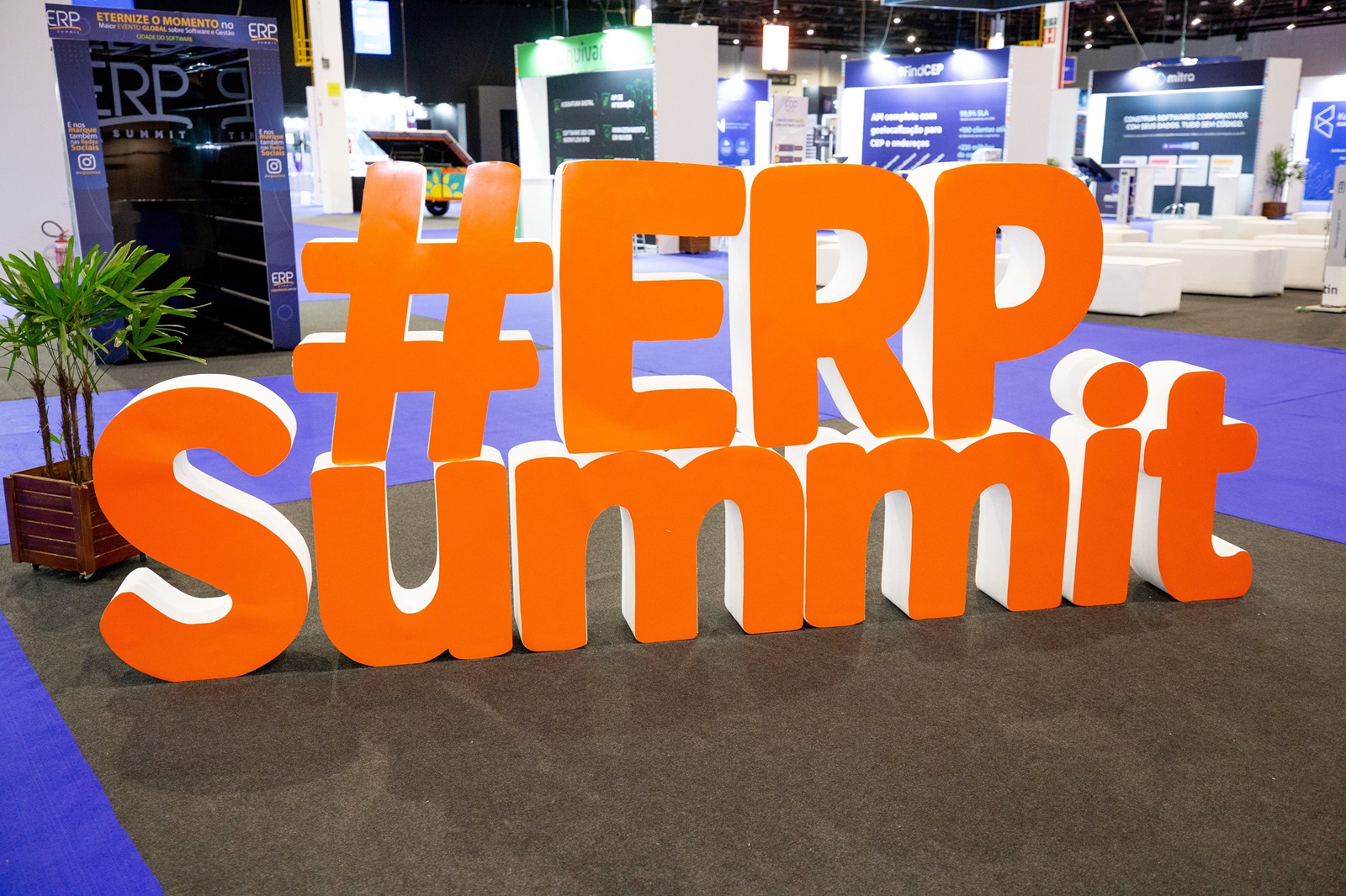 Imagem do evento ERP Summit Brasil 2025 em São Paulo/SP