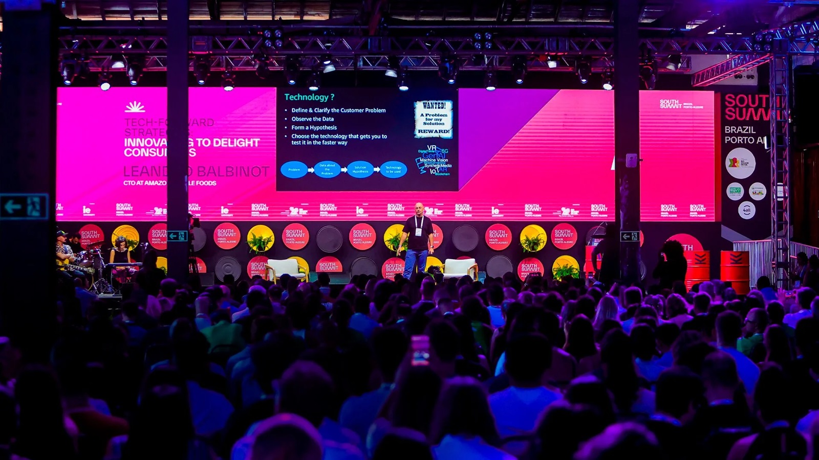 Imagem do evento South Summit Brazil 2025 em Porto Alegre/RS