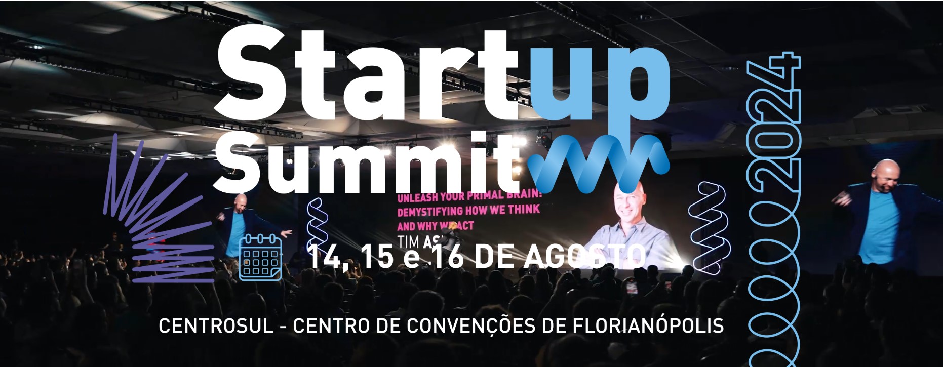 Imagem do evento Startup Summit 2024 em Florianópolis/SC