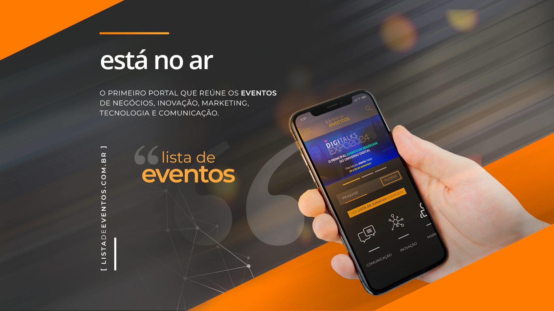 Imagem do artigo: Lançamento do Portal Lista de Eventos