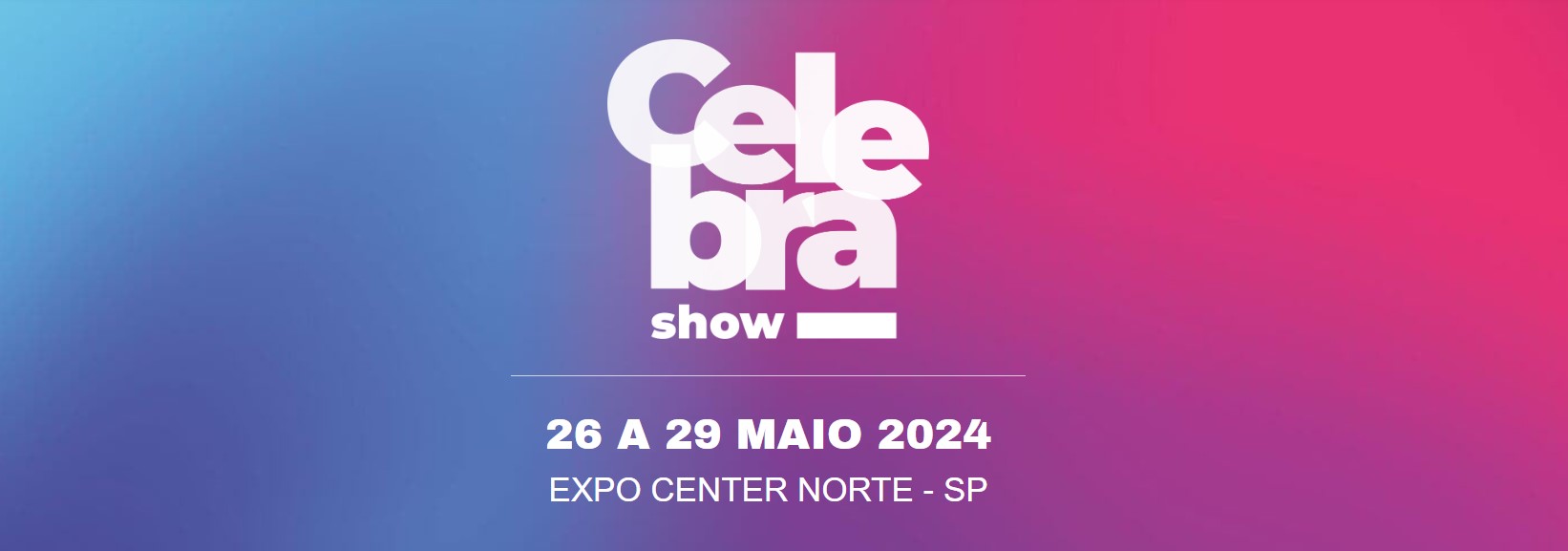 Imagem do evento Celebra Show 2024 em São Paulo/SP