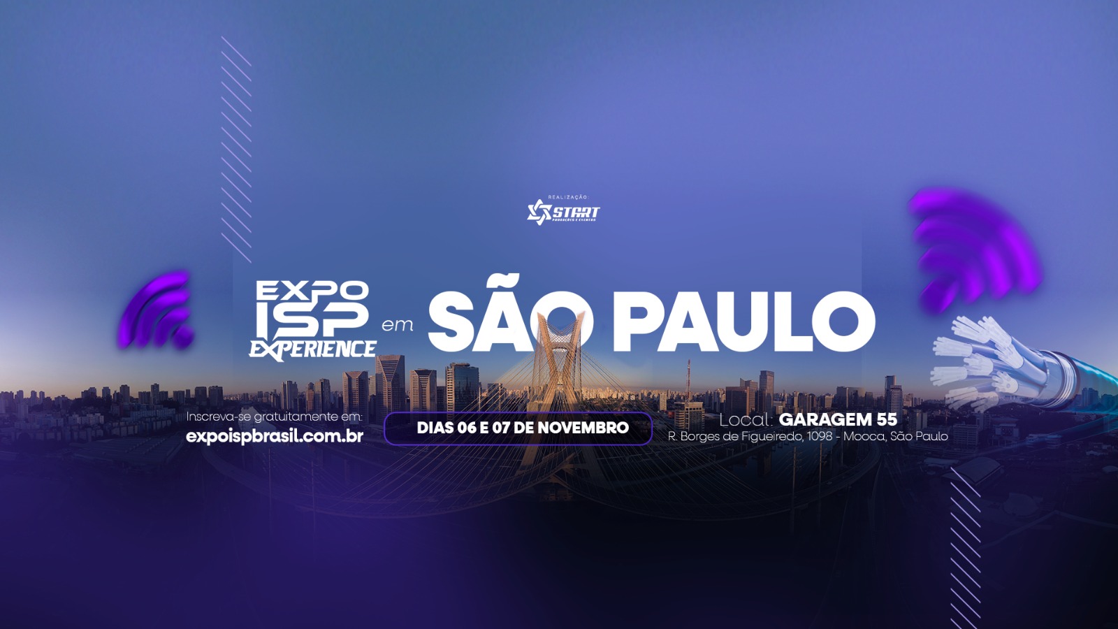 Imagem do evento EXPO ISP Experience - São Paulo 2024 em São Paulo/SP