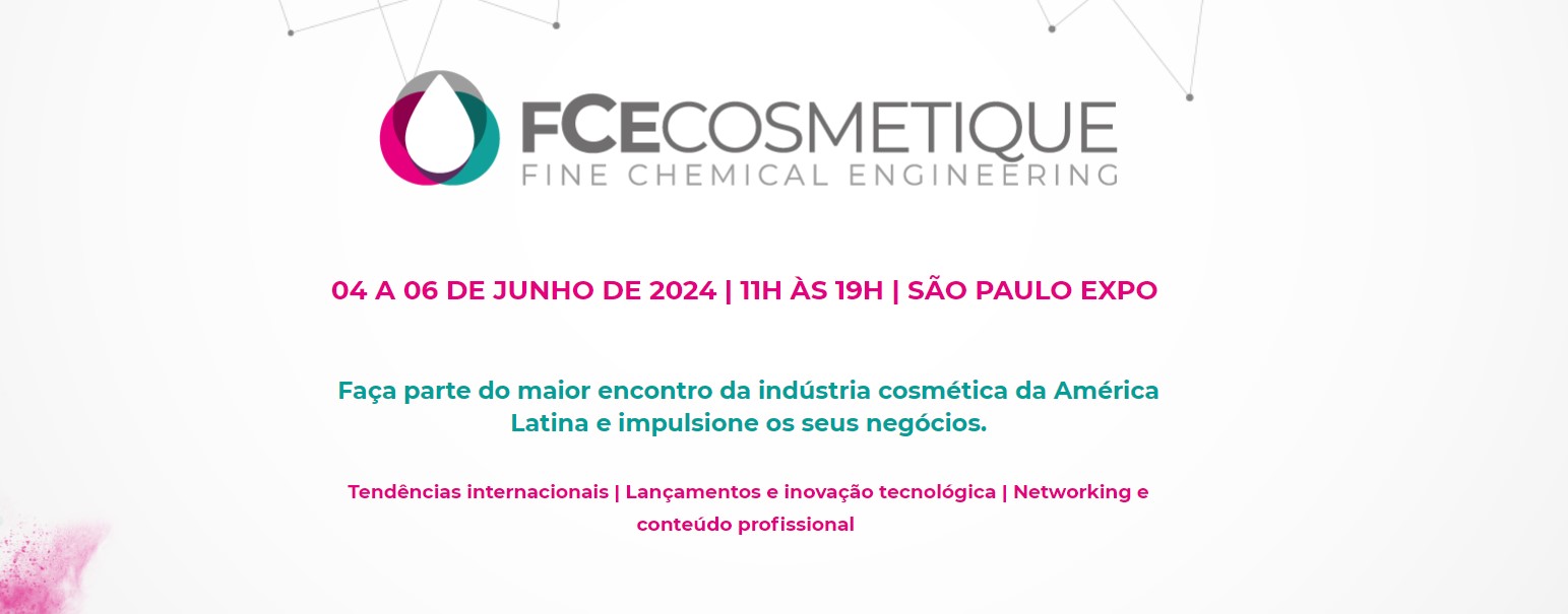 Imagem do evento FCE Cosmetique 2024 em São Paulo/SP