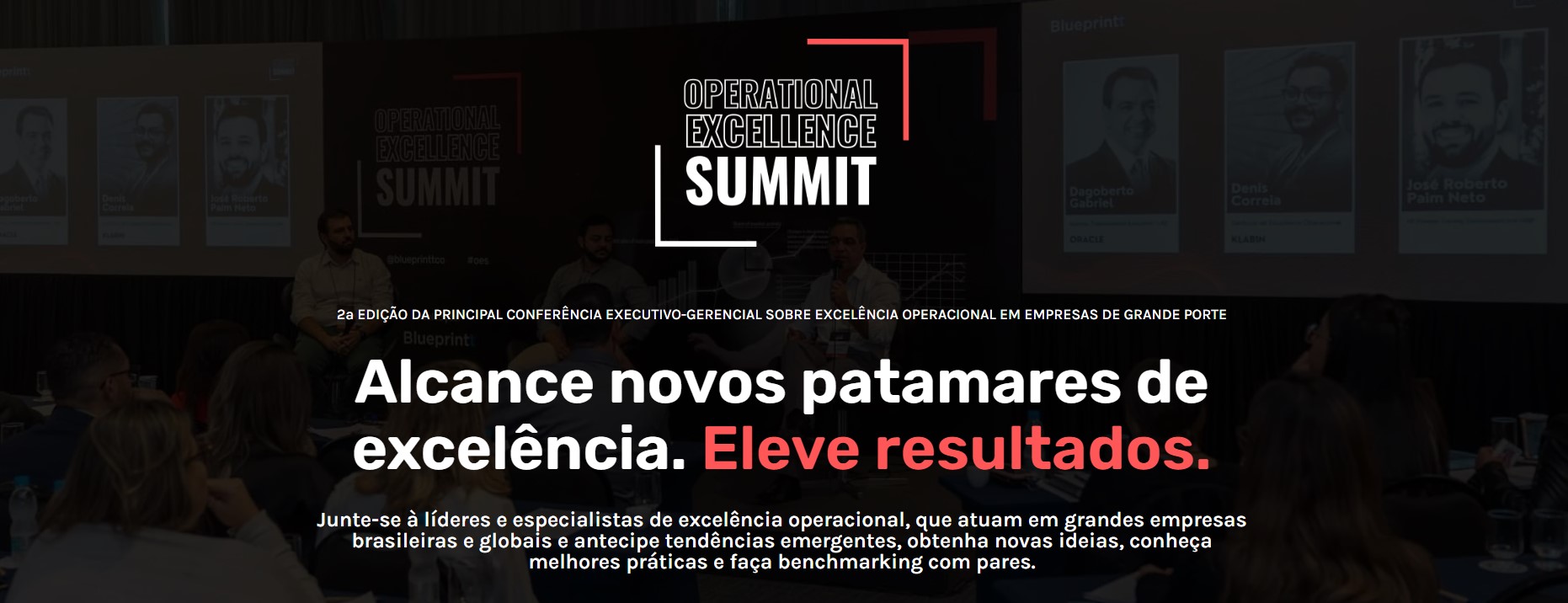 Imagem do evento Operational Excellence Summit 2024 em São Paulo/SP