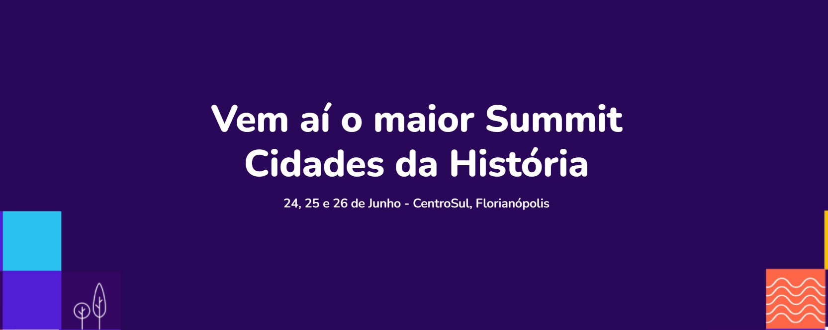 Imagem do evento SUMMIT CIDADES 2024 em Florianópolis/SC