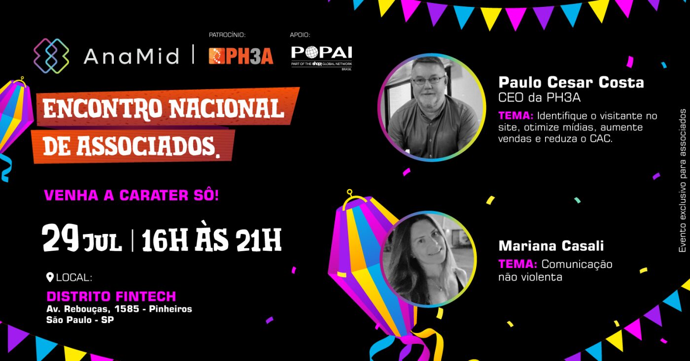 Imagem do evento Encontro Nacional de Associados AnaMid 2024 em São Paulo/SP