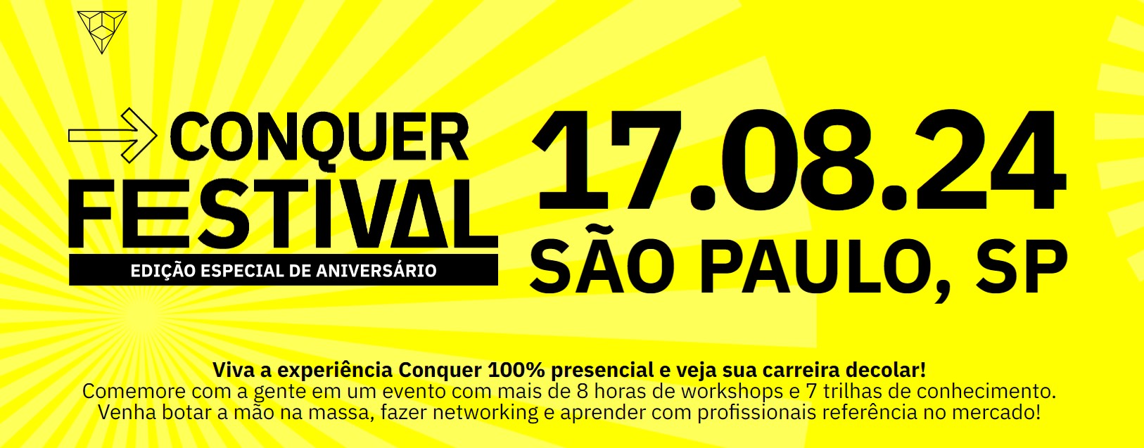 Imagem do evento Conquer Festival 2024 São Paulo em São Paulo/SP