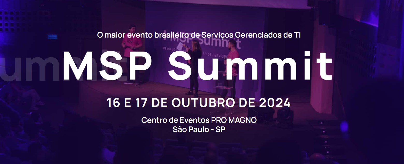 Imagem do evento MSP Summit 2024 em São Paulo/SP