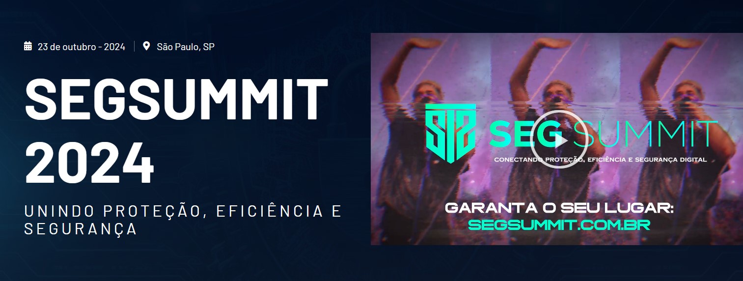 Imagem do evento SegSummit 2024 em São Paulo/SP