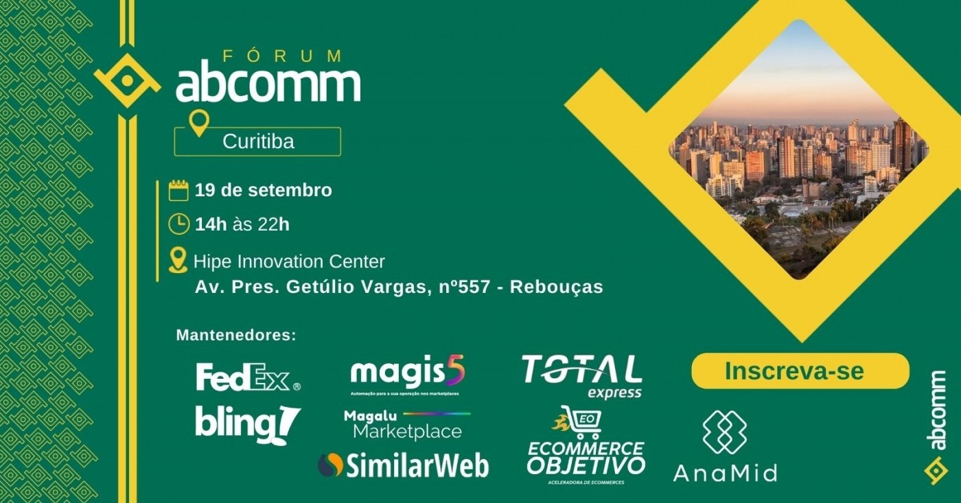 Imagem do evento Fórum ABComm Curitiba 2024 em Curitiba/PR