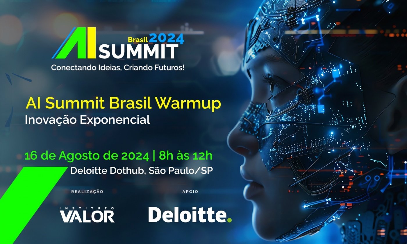 Imagem do evento AI Summit Brasil Warmup - Deloitte | IA Inovação Exponencial em São Paulo/SP