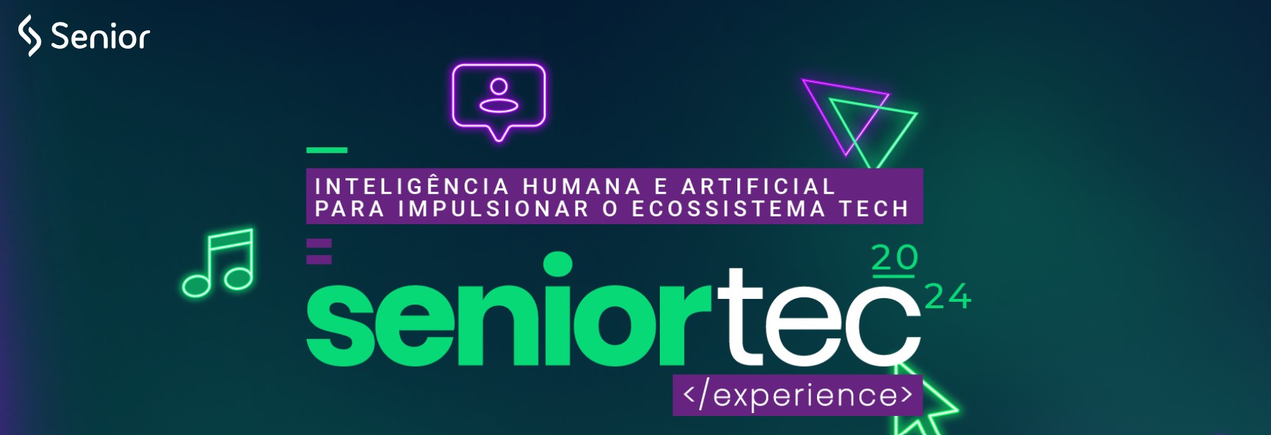 Imagem do evento Seniortec Experience 2024 em Blumenau/SC