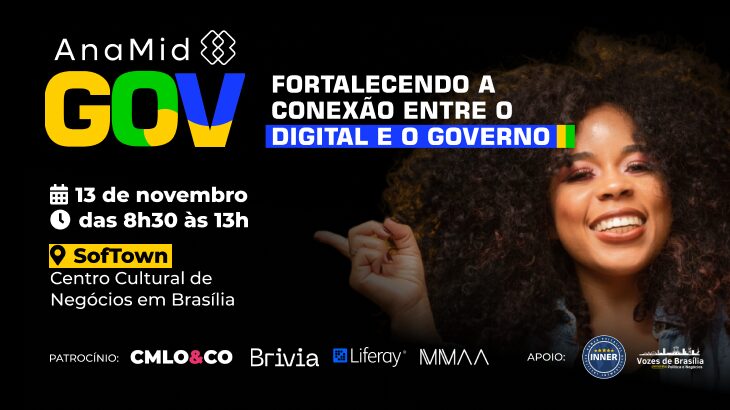 Imagem do evento AnaMid Gov 2024 em Brasília/DF