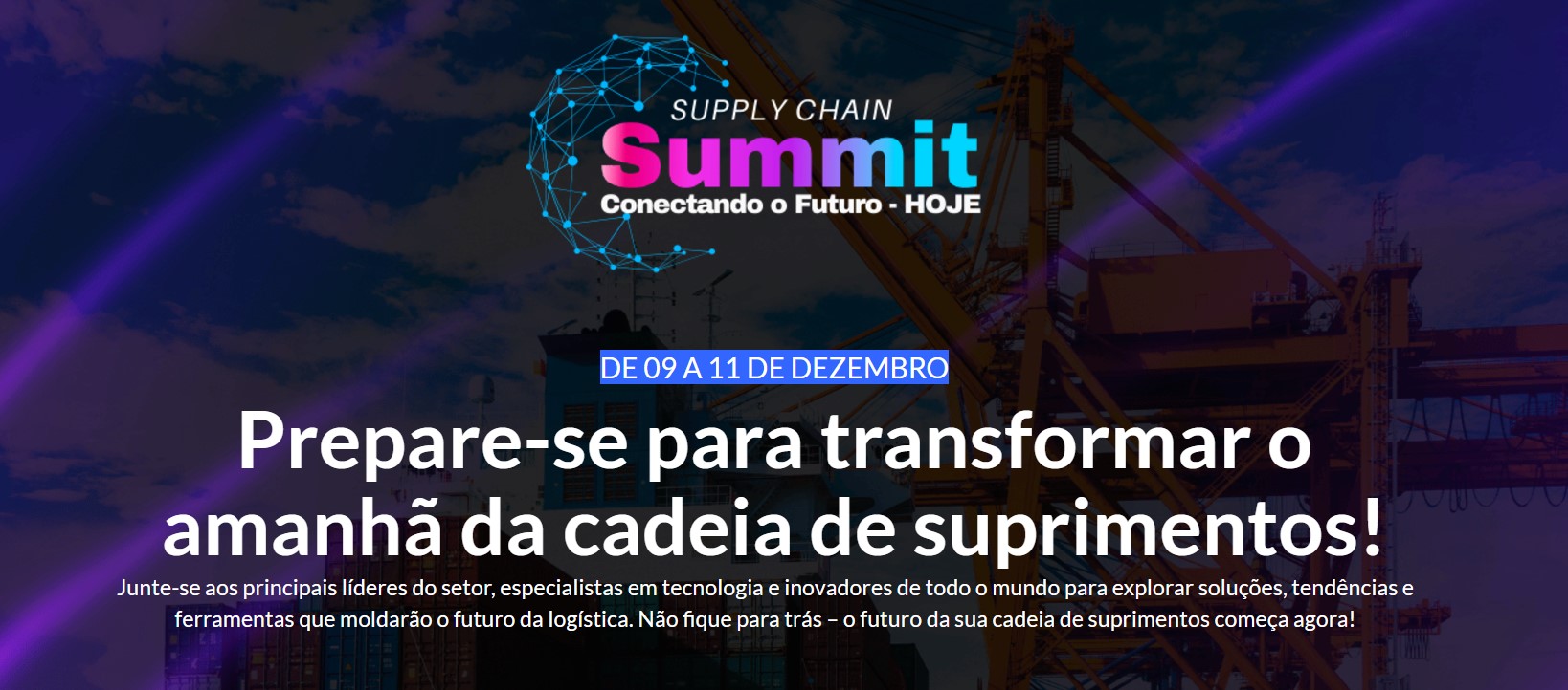 Imagem do evento Supply Chain Summit 2024
