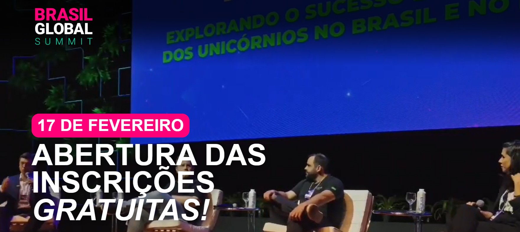 Imagem do evento Brasil Global Summit 2025 em Brasília/DF