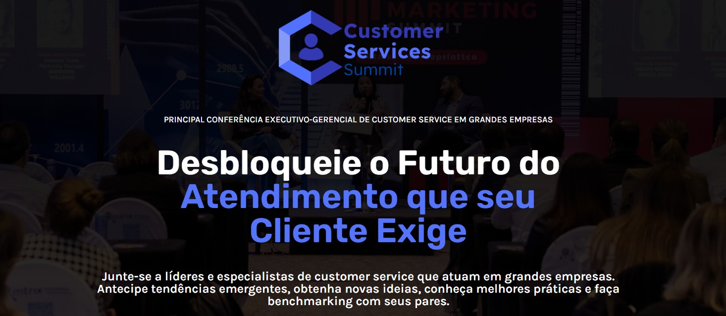 Imagem do evento Customer Service Summit 2025 em São Paulo/SP