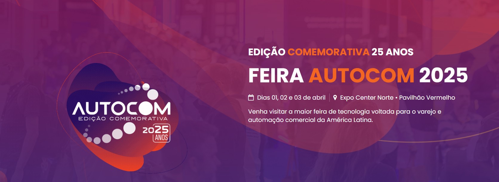 Imagem do evento AUTOCOM 2025 em São Paulo/SP