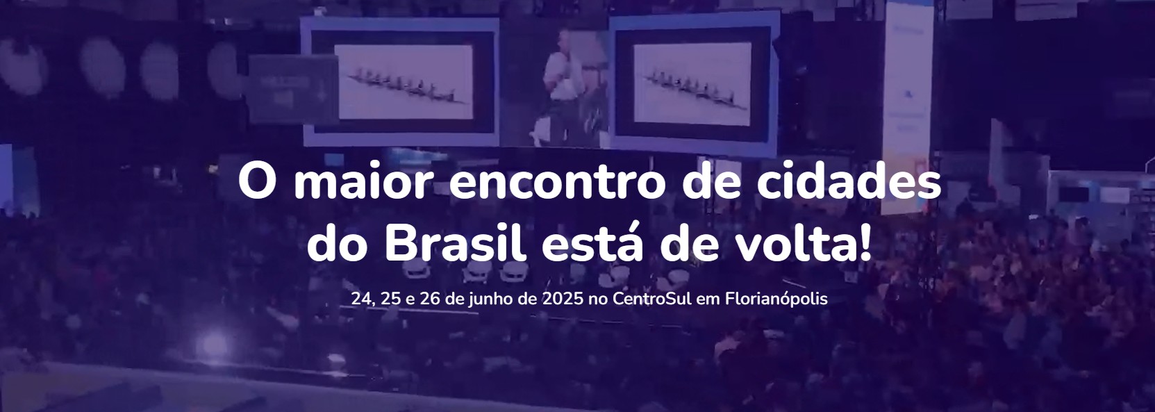 Summit Cidades 2025 em Florianópolis/SC