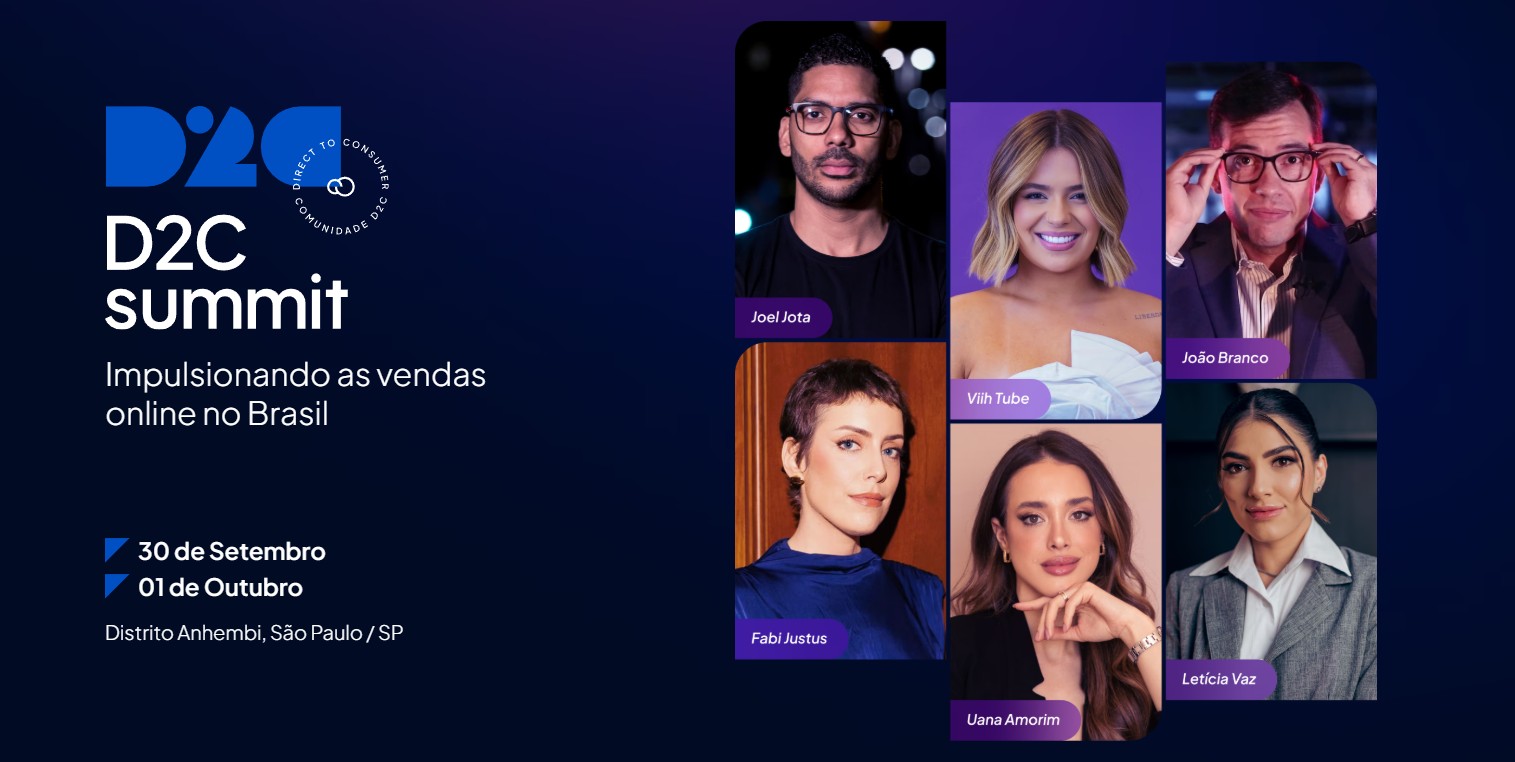 D2C Summit 2025 em São Paulo/SP