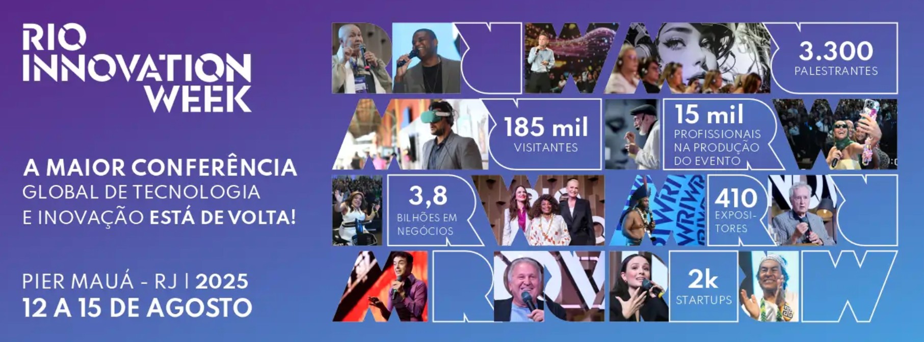 Rio Innovation Week 2025 em Rio de Janeiro/RJ