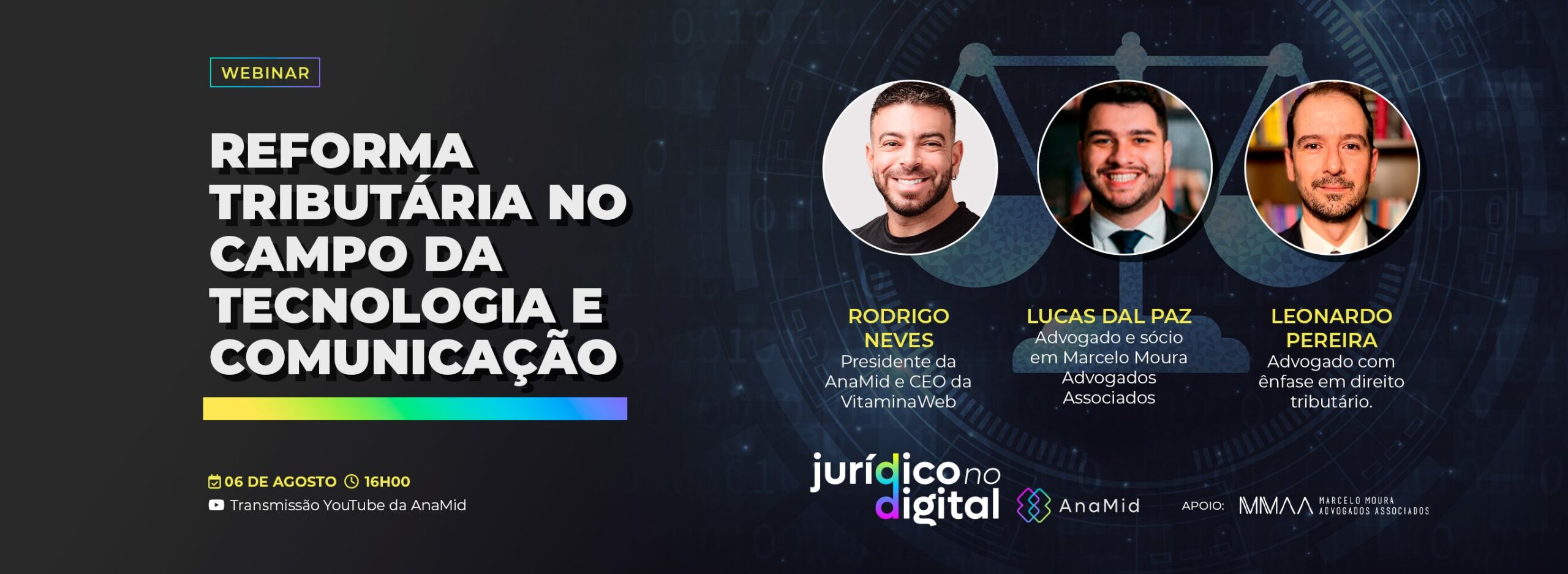 Webinar: Reforma tributária no campo da tecnologia e comunicação