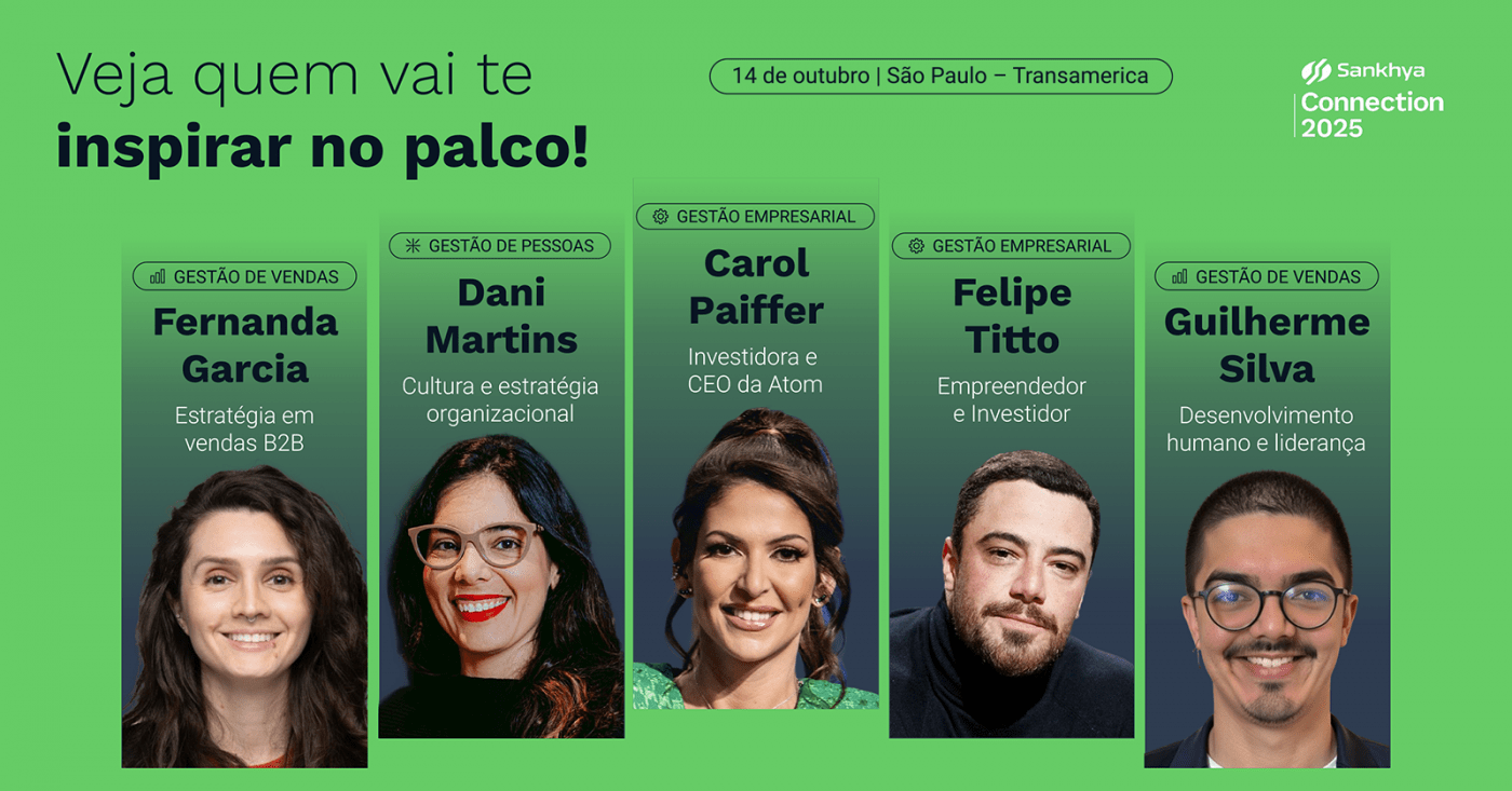 Imagem do evento Sankhya Connection 2025 em São Paulo/SP